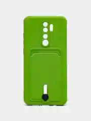 Лайм чехол для Xiaomi Redmi Note 8 Pro (Редми Нот 8 Про) силиконовый , с карманом