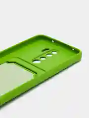 Лайм чехол для Xiaomi Redmi Note 8 Pro (Редми Нот 8 Про) силиконовый , с карманом