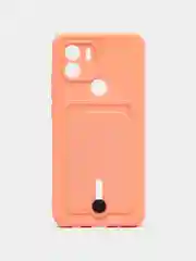 Пудровый чехол Xiaomi Redmi A1 Plus, A2 Plus A1+ A2+ (Редми А1 Плюс А2 Плюс) силиконовый с карманом