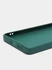 Тёмно-зелёный чехол для Xiaomi Mi 11T и 11T Pro (Сяоми Ми 11Т, 11Т Про), матовый, силиконовый