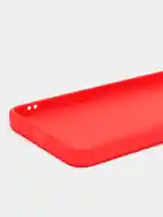 Красный силиконовый чехол для Xiaomi 12T, 12T Pro, Redmi K50 Ultra,прозрачный