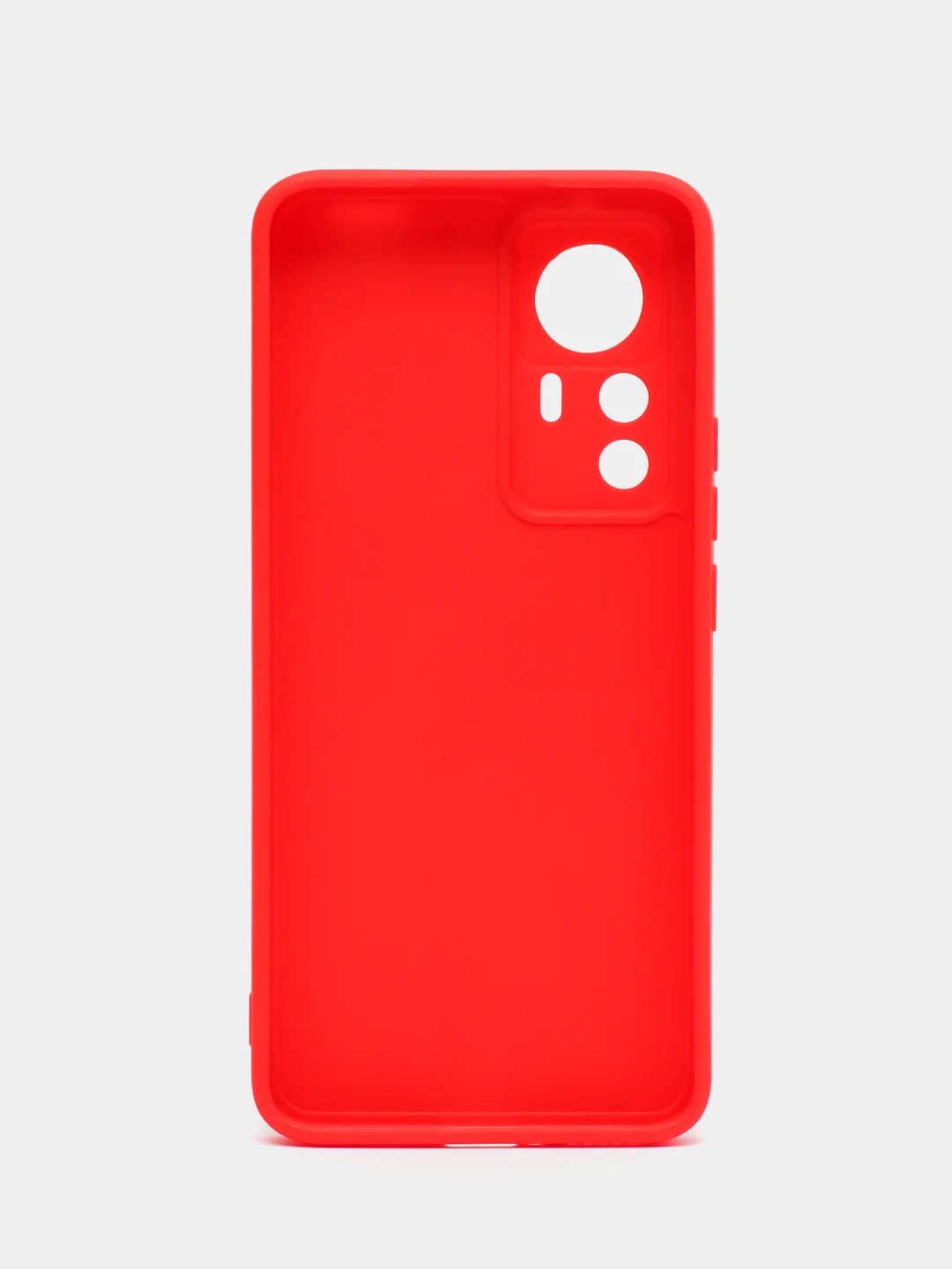 Красный силиконовый чехол для Xiaomi 12T, 12T Pro, Redmi K50 Ultra,прозрачный
