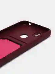 Тёмно-бордовый чехол для Xiaomi Redmi 9C, Redmi 9C NFC, Redmi 10A (Сяоми Редми 9С 9С НФС 10А) силиконовый