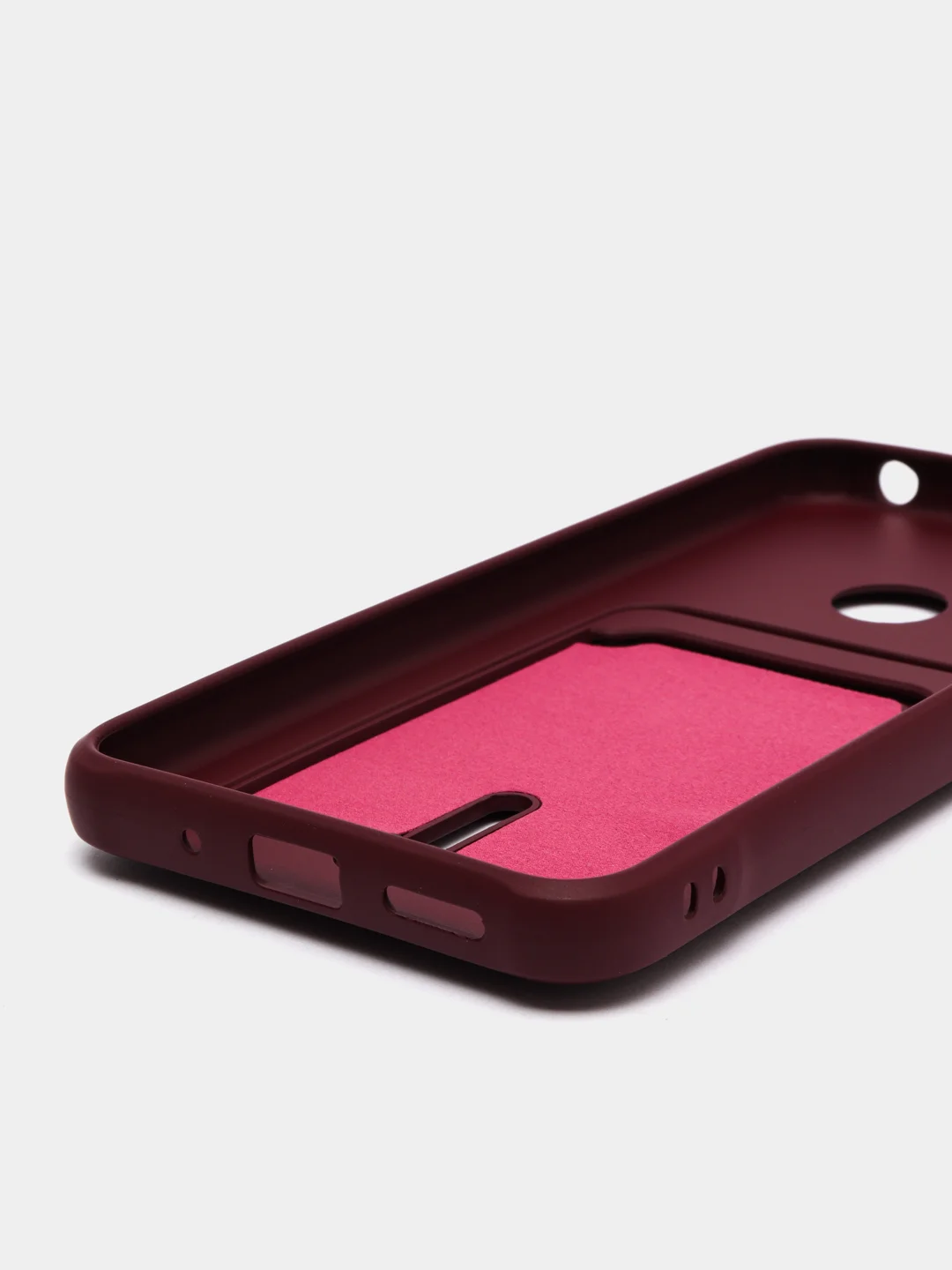 Тёмно-бордовый чехол для Xiaomi Redmi 9C, Redmi 9C NFC, Redmi 10A (Сяоми Редми 9С 9С НФС 10А) силиконовый