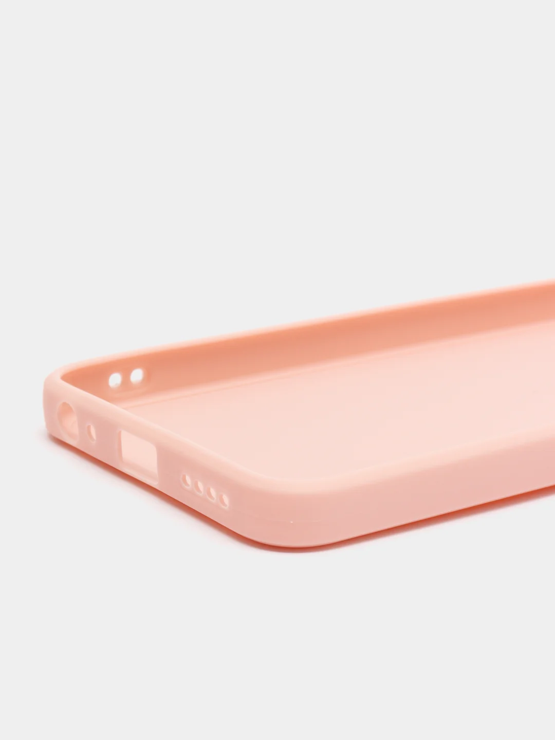 Пудровый чехол для Vivo Y22 (Виво у22), прозрачный, силиконовый
