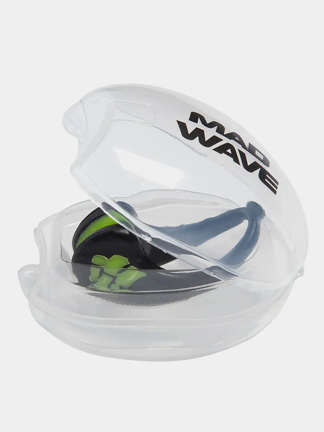 Черный зажим для носа Ergo Nose Clip Mad Wave