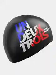 Серебряный силиконовая шапочка UN-DEUX-TROIS Mad Wave