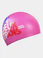 Белый силиконовая шапочка UN-DEUX-TROIS Mad Wave