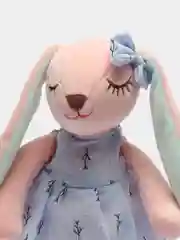 Голубой мягкая игрушка "Зайка"