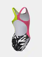 Черный юниорский купальник спортивный антихлор Salut Junior PBT A3 Mad Wave
