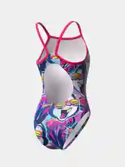 Розовый юниорский купальник спортивный Nera Jr Mad Wave