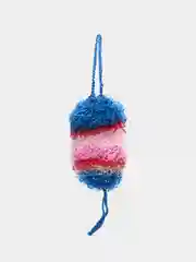Мочалка для тела вязаная, ручной работы