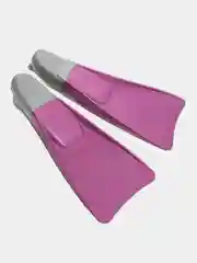 Пурпурный тренировочные ласты с закрытой пяткой Pool Colour Long Mad Wave