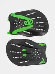 Черный лопатки для плавания Mad Wave Paddles