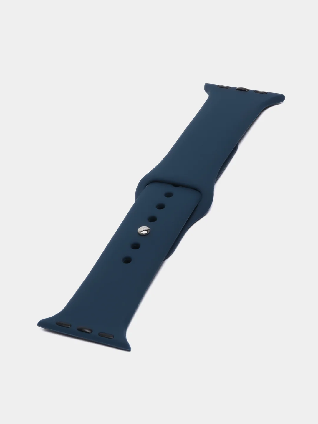 Синий меланж ремешок для часов Apple Watch X22 Pro, X7, X7 Pro, T200 Plus, M16, HW22, силиконовый