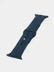 Синий меланж ремешок для часов Apple Watch X22 Pro, X7, X7 Pro, T200 Plus, M16, HW22, силиконовый