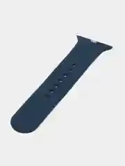 Синий меланж ремешок для часов Apple Watch X22 Pro, X7, X7 Pro, T200 Plus, M16, HW22, силиконовый