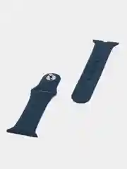 Синий меланж ремешок для часов Apple Watch X22 Pro, X7, X7 Pro, T200 Plus, M16, HW22, силиконовый