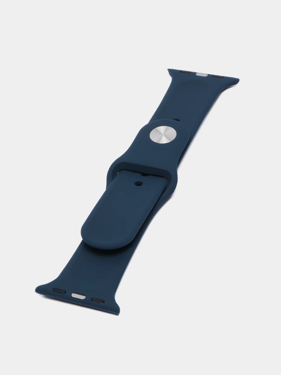Синий меланж ремешок для часов Apple Watch X22 Pro, X7, X7 Pro, T200 Plus, M16, HW22, силиконовый
