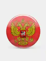 Значок "Герб России", 37 мм