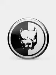 Значок "Pitbull Syndicate", 37 мм