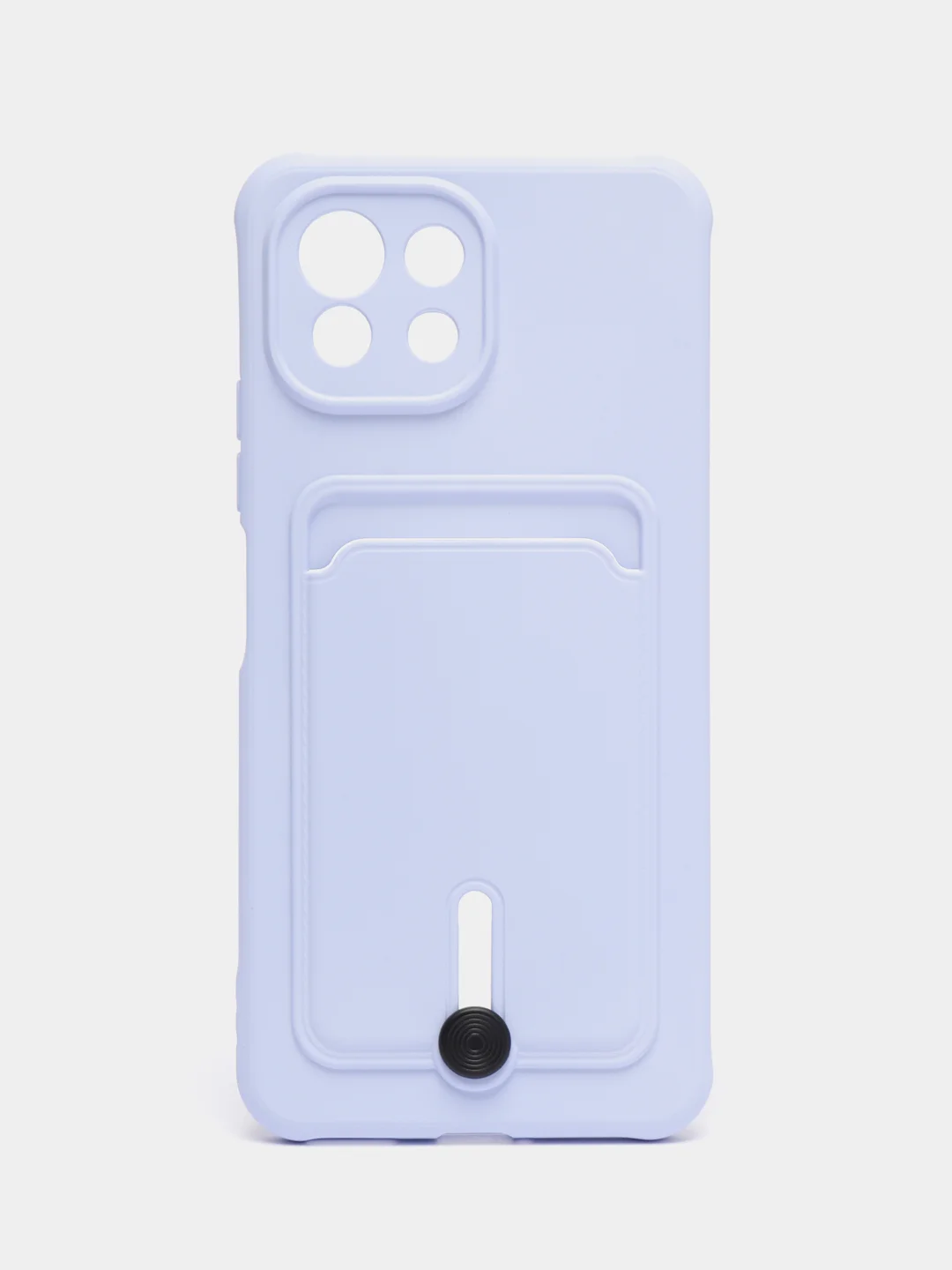 Лавандовый чехол для Xiaomi Mi 11 Lite / Mi 11 Lite 5G NE ( Ми 11 Лайт )с карманом для карт