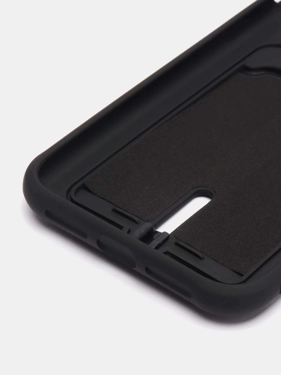 Фуксия силиконовый чехол для Apple iPhone 11 (Айфон 11), чехол на айфон 11 с карманом