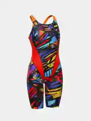 Юниорский купальник спортивный антихлор Kneeskin Junior PBT H0 Mad Wave