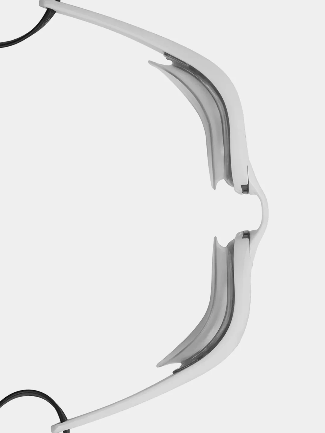 Белый очки для плавания Razor Mirror Mad Wave