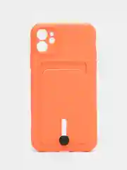 Манго силиконовый чехол для Apple  iPhone 11 (Айфон 11), чехол на айфон 11 с карманом
