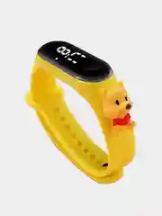 Лимонный часы детские, наручные, электронные с героями мультфильмов