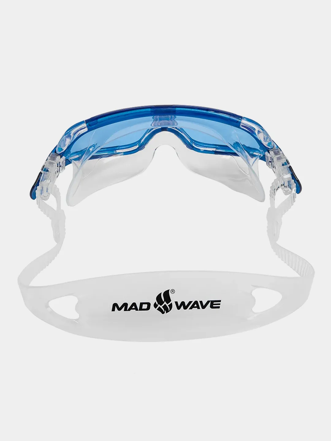 Синий маска для плавания Sight II Mad Wave