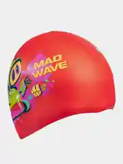 Зеленый юниорская силиконовая шапочка MAD BOT Mad Wave