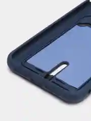 Темно-синий силиконовый чехол для Apple  iPhone 11 (Айфон 11), чехол на айфон 11 с карманом