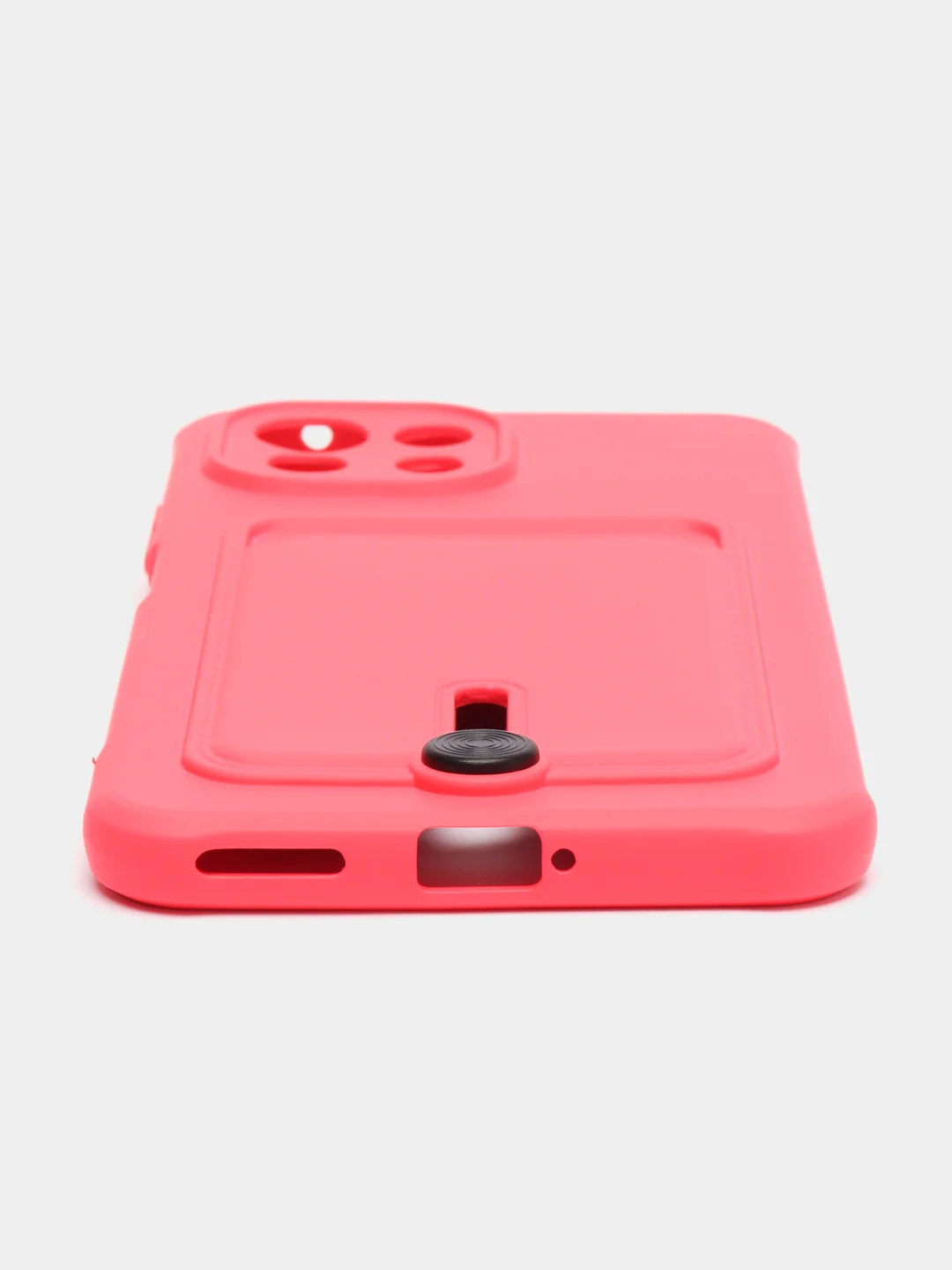 Фуксия чехол для Xiaomi Mi 11 Lite / Mi 11 Lite 5G NE ( Ми 11 Лайт )с карманом для карт