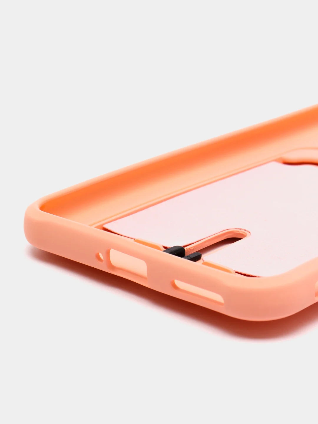 Пудровый чехол для Xiaomi Mi 11 Lite / Mi 11 Lite 5G NE ( Ми 11 Лайт )с карманом для карт
