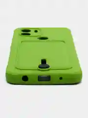 Лайм чехол Xiaomi Redmi A1 Plus, A2 Plus A1+ A2+ (Редми А1 Плюс А2 Плюс) силиконовый с карманом