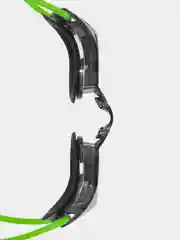 Зеленый стартовые очки для плавания STREAMLINE Mirror Mad Wave