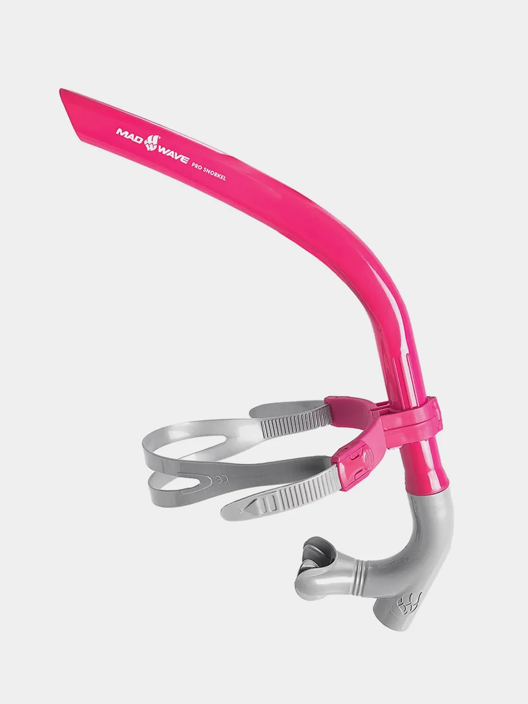 Розовый трубка для плаванья (Сноркелинг) Pro Snorkel Mad Wave