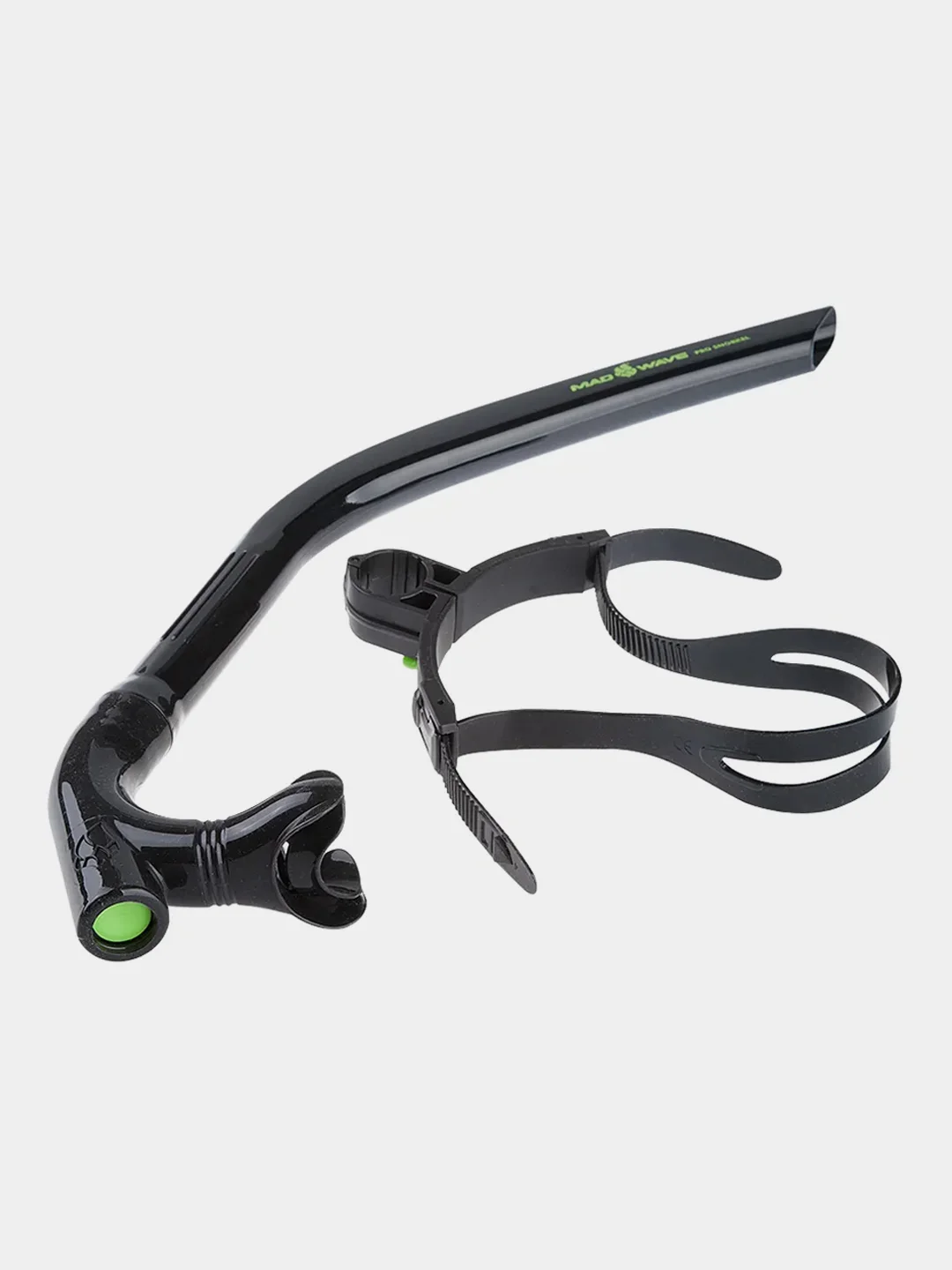 Темно-синий трубка для плаванья (Сноркелинг) Pro Snorkel Mad Wave