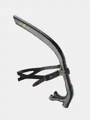 Черный трубка для плаванья (Сноркелинг) Pro Snorkel Mad Wave