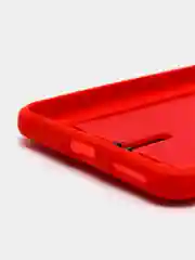 Красный чехол для Xiaomi Mi 11 Lite / Mi 11 Lite 5G NE ( Ми 11 Лайт )с карманом для карт