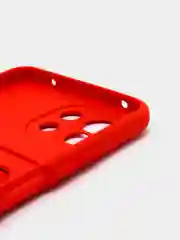 Красный чехол для Xiaomi Mi 11 Lite / Mi 11 Lite 5G NE ( Ми 11 Лайт )с карманом для карт