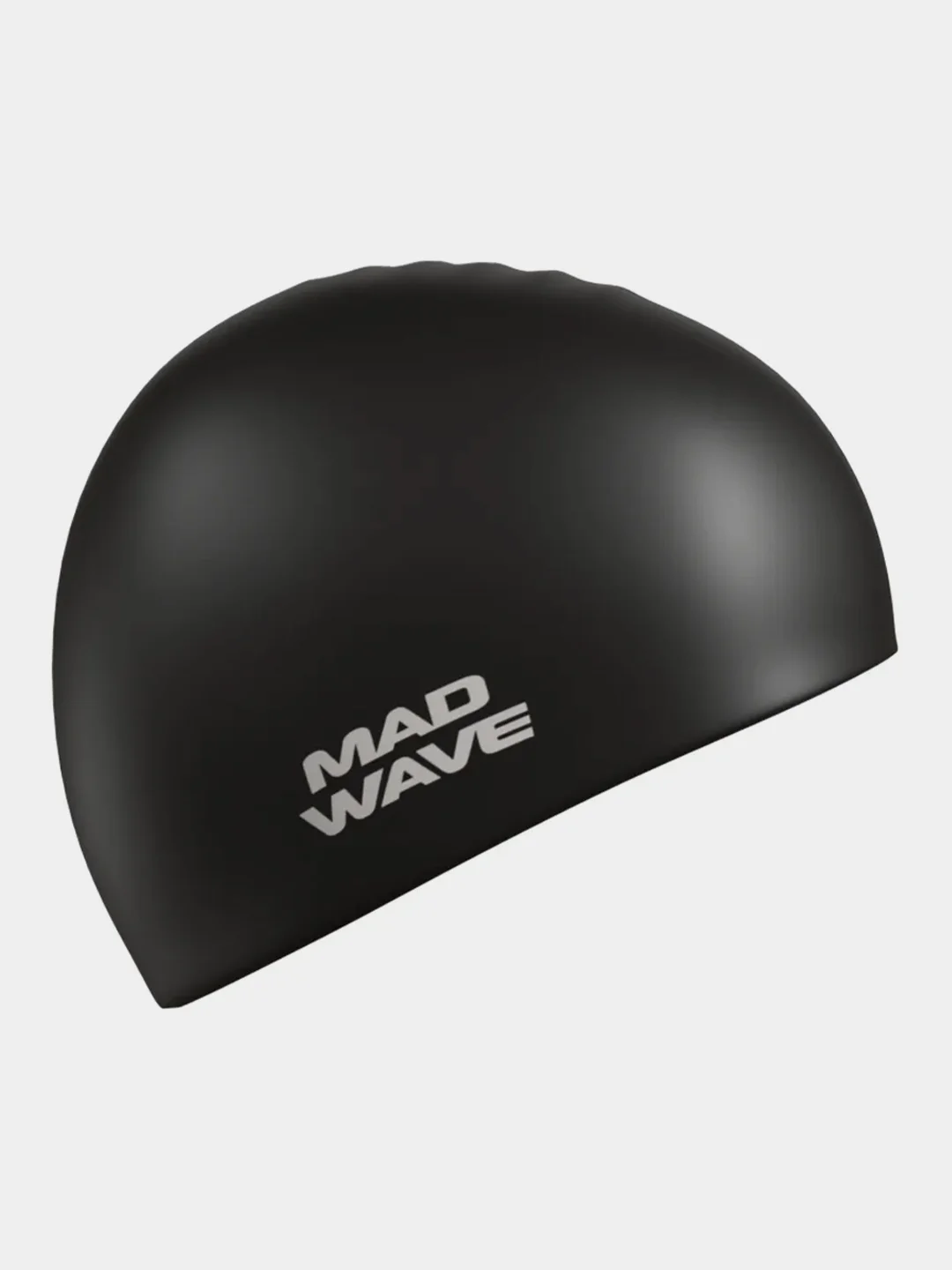 Черный силиконовая шапочка для плавания Intensive Big Mad Wave