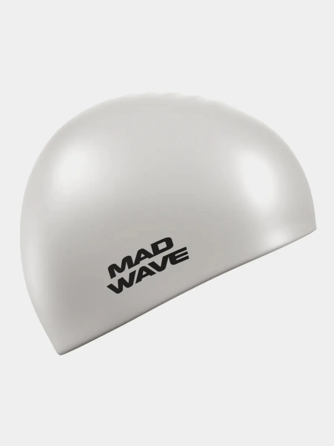 Белый силиконовая шапочка для плавания Intensive Big Mad Wave