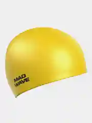 Желтый силиконовая шапочка для плавания Intensive Big Mad Wave