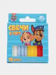 Лазурный свечи для торта "Щенячий патруль"