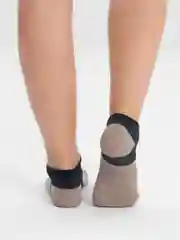 Синий носки короткие женские и детские с рисунками 34-39