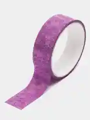 Аметистовый скотч декоративный, глиттерный