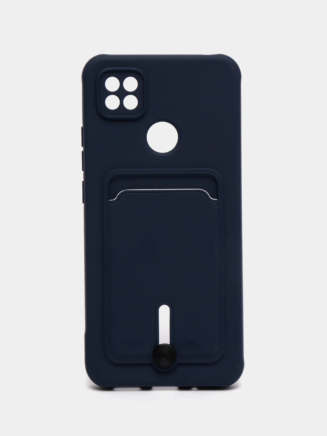 Темно-синий чехол для Xiaomi Redmi 9C, Redmi 9C NFC, Redmi 10A (Сяоми Редми 9С 9С НФС 10А) силиконовый